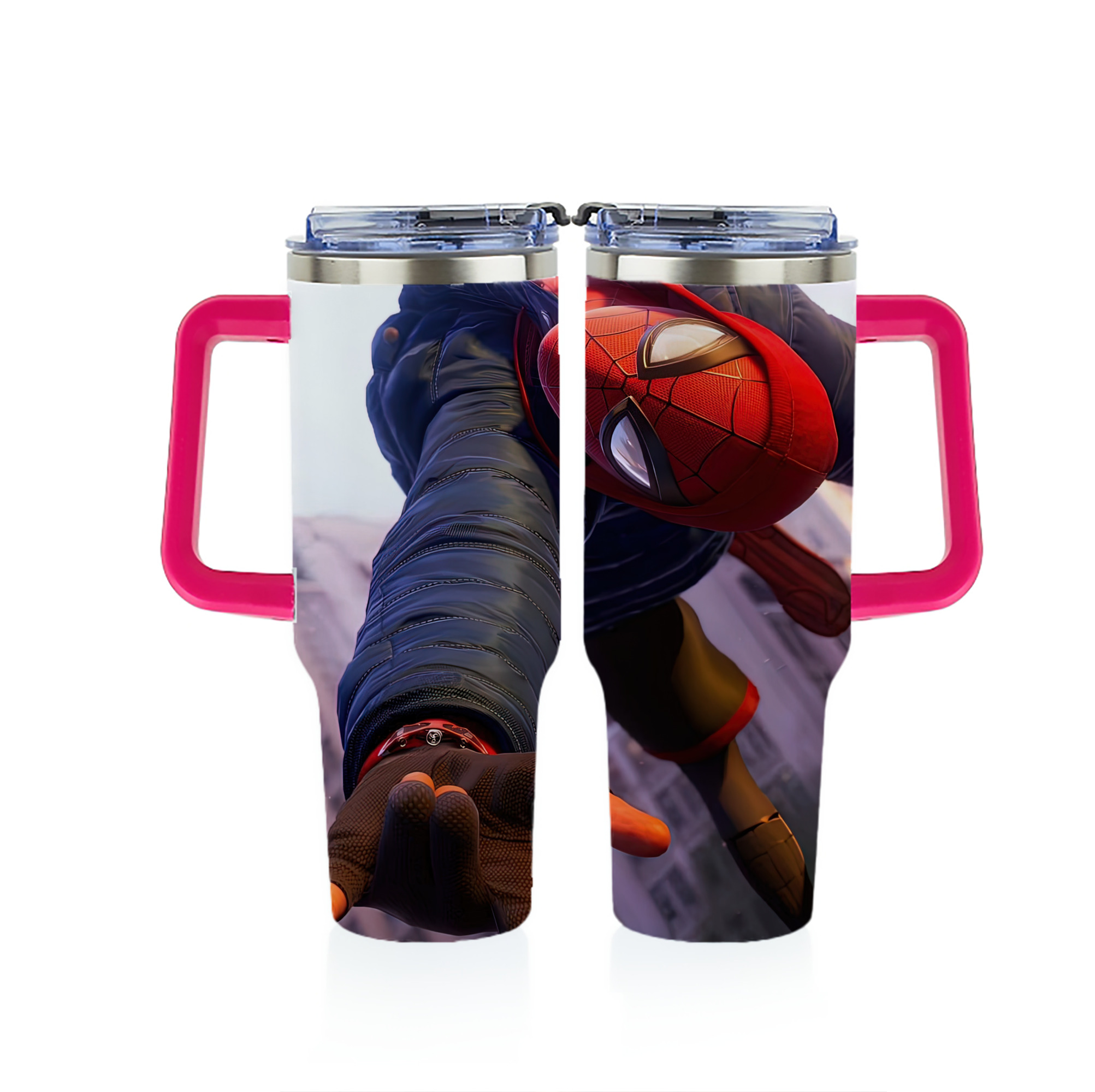 Spider Man スパイダーマン 1200ｍLフルプリント車用タンブラー